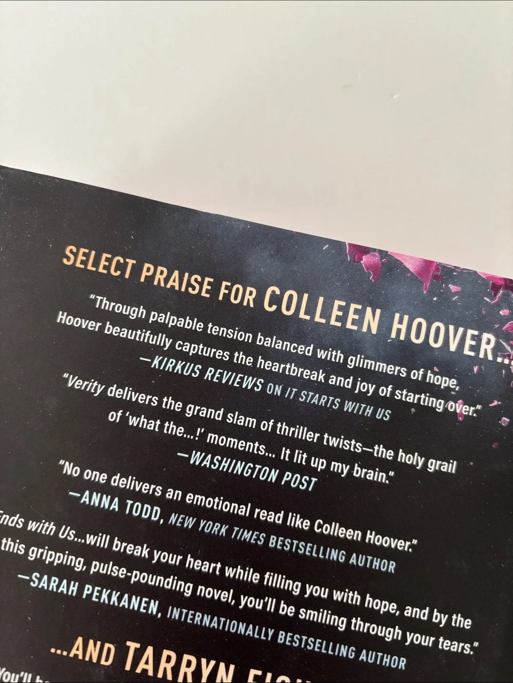 Collectors's Edition Hard Cover Never Never by Colleen Hoover & Tarryn Fisher